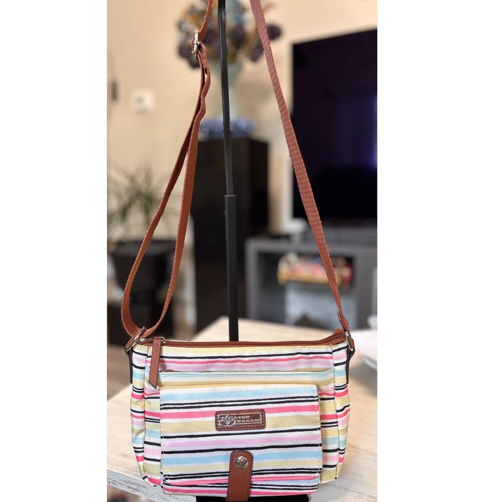 Lily Bloom Painted Cristina Crossbody Bag